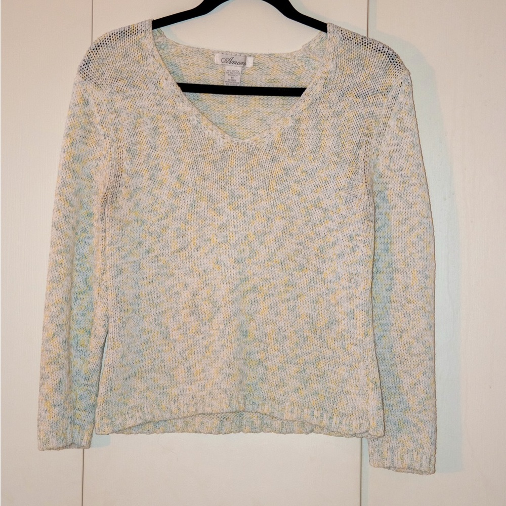VTG Knit V-Neck Sweater